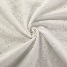 Load image into Gallery viewer, White Flowers Broderie Anglaise