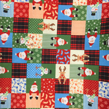 Load image into Gallery viewer, Multi Xmas Patchwork Polycotton Print🎄