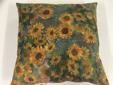 Van Goghs Sunflower Cushion Cover 18”h