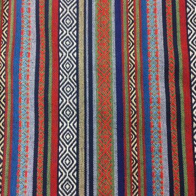 Recycled Jacquard Blue Stripe