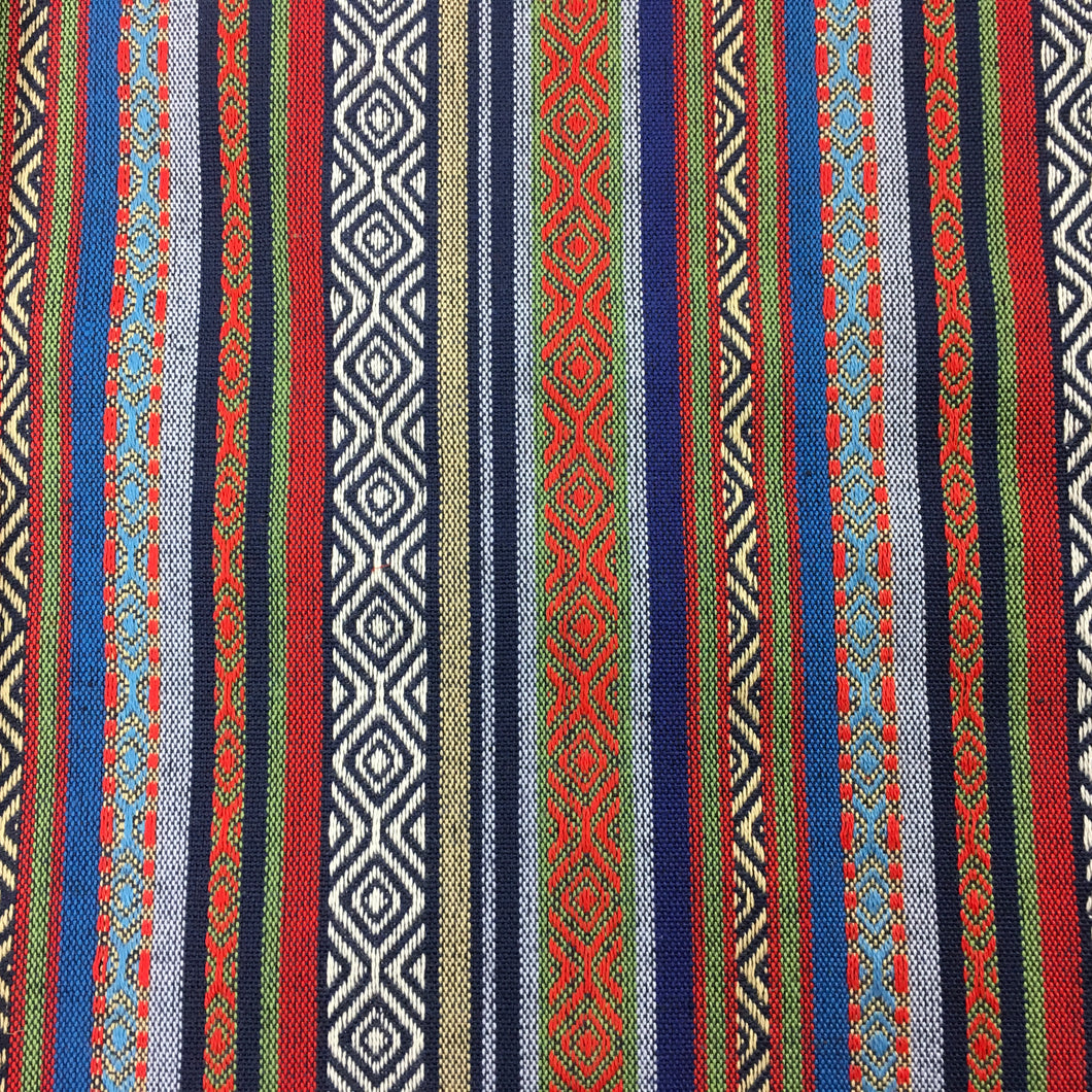 Recycled Jacquard Blue Stripe