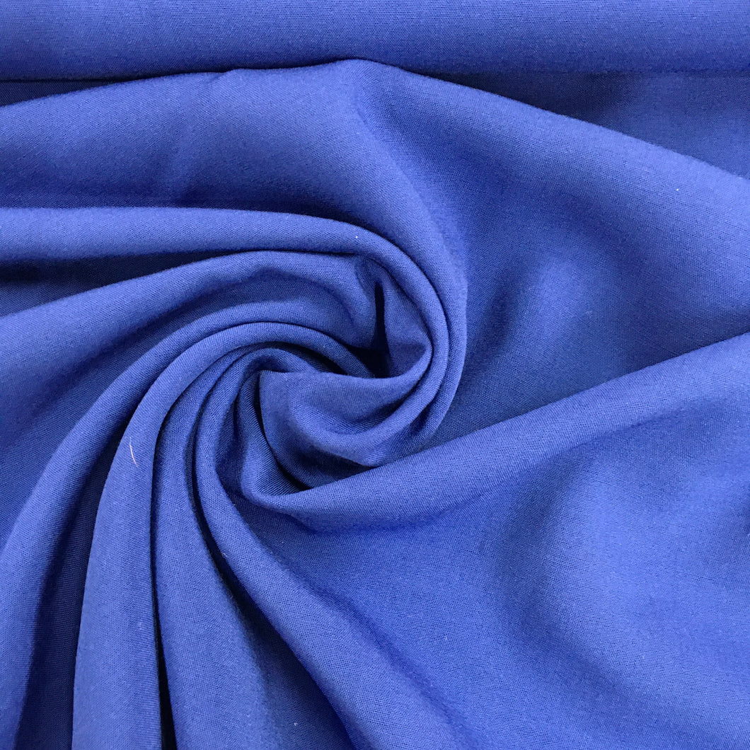 Viscose Poplin Marine