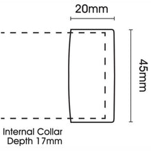 Load image into Gallery viewer, NEO 240cm 35mm stainless steel pole set with rings and end caps
