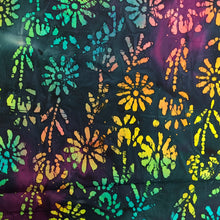 Load image into Gallery viewer, Multi coloured Daisies Batiks