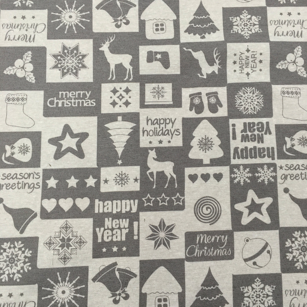 Grey LINENLOOK Panama