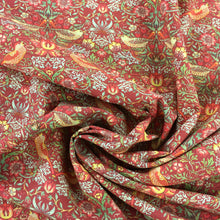 Load image into Gallery viewer, Strawberry Thief Crimson