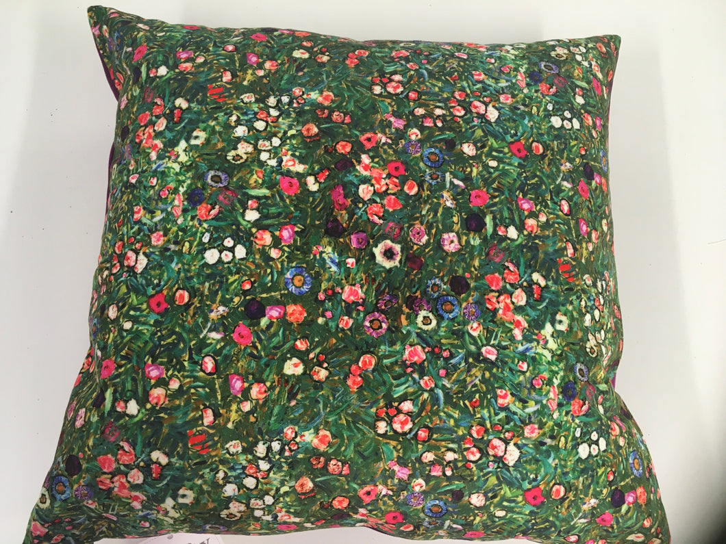 Klimt’s Italian Garden Cushion Cover 18”