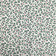 Load image into Gallery viewer, Holly Berries Xmas Scandi Cotton Print🎄