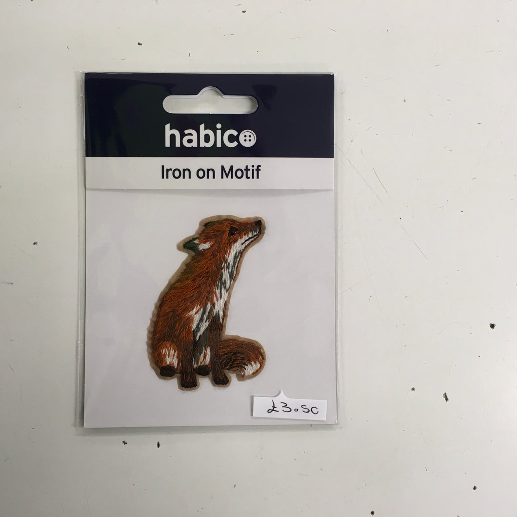 Fox Iron On Motif