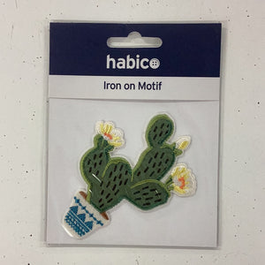 Cactus Iron-on Motif