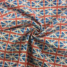 Load image into Gallery viewer, Union Jacks Flags Cotton