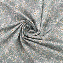 Load image into Gallery viewer, Sky Flowers Cotton Poplin Print