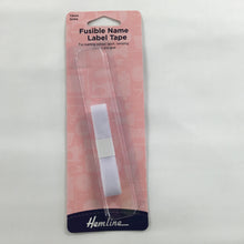Load image into Gallery viewer, Fusible Name Label Tape