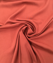 Load image into Gallery viewer, Viscose Poplin Rust