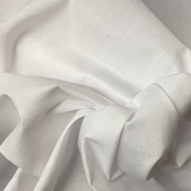 White Polycotton