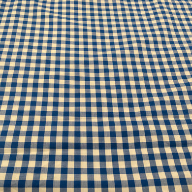 Royal 1/3” Yarn Dyed Cotton Gingham