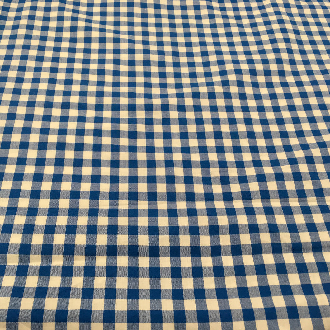 Royal 1/3” Yarn Dyed Cotton Gingham