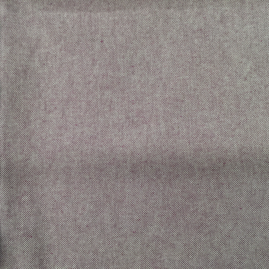 Aubergine Plain Cotton/Recycled Poly