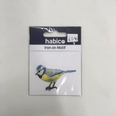 Blue Tit Iron-on Motif