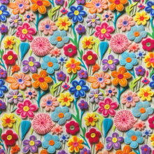 Load image into Gallery viewer, Cotton 3D Print Felt Flowers