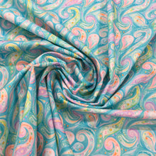 Load image into Gallery viewer, Mermaid Swirl 100% Cotton Poplin