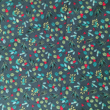 Load image into Gallery viewer, Green Xmas Sprigs Print🎄