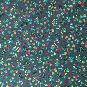 Green Xmas Sprigs Print🎄