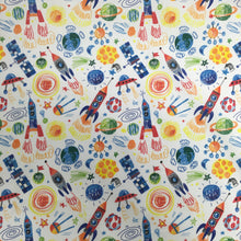 Load image into Gallery viewer, Doodle Space Cotton Print