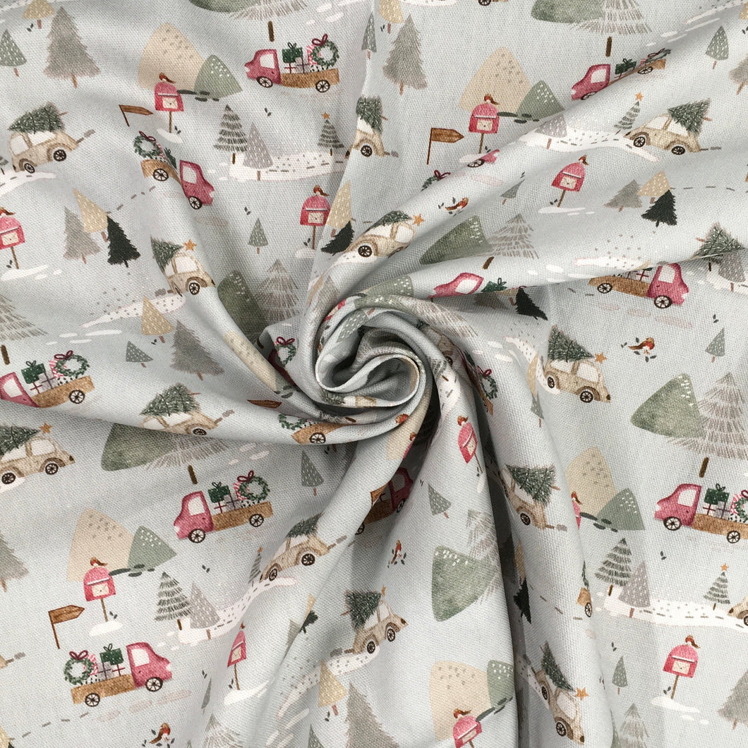 Xmas winter truck panama