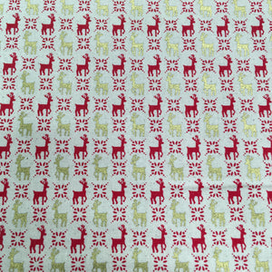 Natural Xmas Reindeer Print🎄