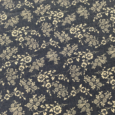 Denim Print Floral