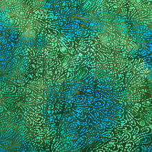 Load image into Gallery viewer, Blue/Green batik
