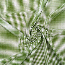 Load image into Gallery viewer, Textured Seersucker 3mm Gingham Green