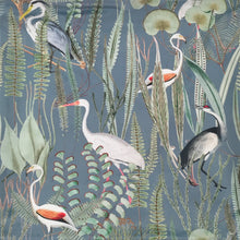 Load image into Gallery viewer, Crane Birds Dove Cushion Cover 18”
