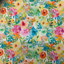 Load image into Gallery viewer, Floral Poplin Watercolour
