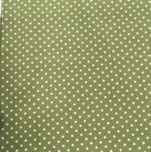 Green Spot Poplin Print