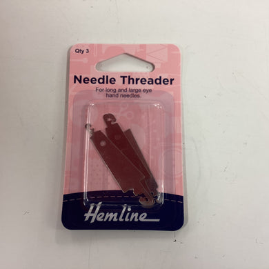 Needle Threader for Large Eye Needle