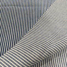 Load image into Gallery viewer, Medium Blue Yarn Dyed Stripe