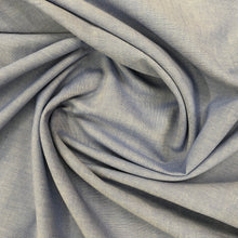 Load image into Gallery viewer, Blue Cotton Chambray