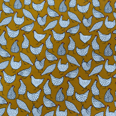 Ochre Chick Cotton Poplin