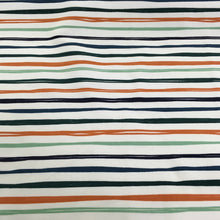 Load image into Gallery viewer, French Terry Stripe Colour Ecru