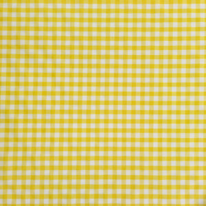Yellow 1/4" Checks Gingham