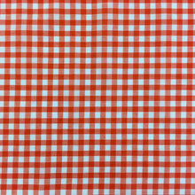 Load image into Gallery viewer, Orange 1/4&quot; Checks Gingham