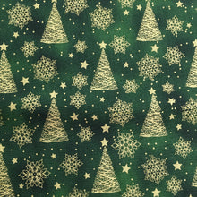 Load image into Gallery viewer, Green Xmas Tree Foil Print🎄