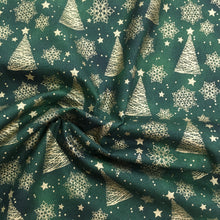 Load image into Gallery viewer, Green Xmas Tree Foil Print🎄