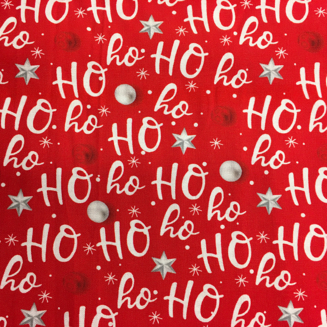 Red Ho Ho Ho  - Christmas Print 🎄