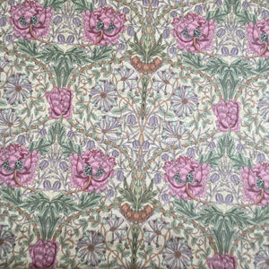 Honeysuckle Rose Teflon Coated Cotton Panama