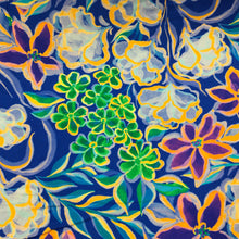 Load image into Gallery viewer, Blue Challis Digital Viscose Print -02