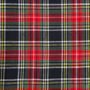 Brushed Cotton Check colour Red