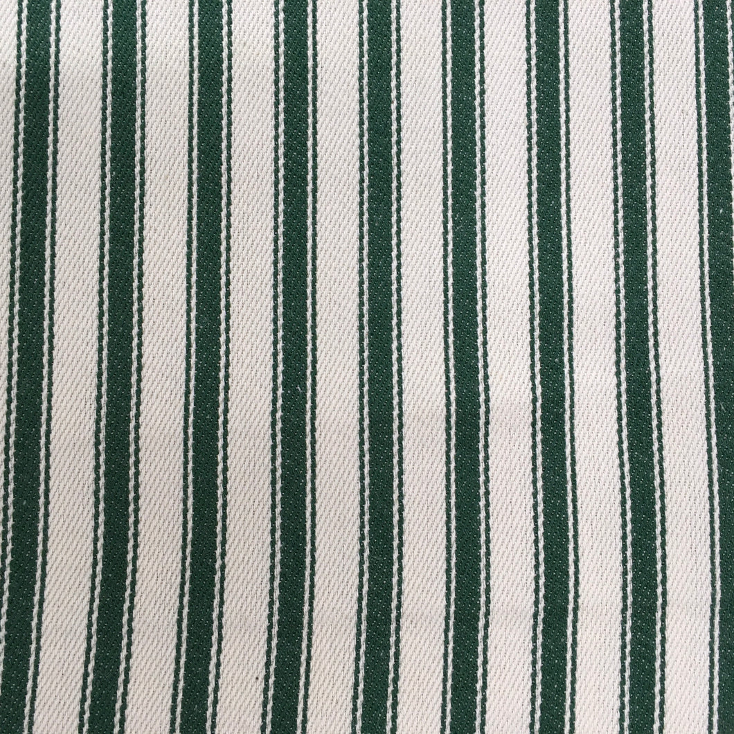 Forest Canvas Ticking Stripes